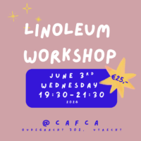 Linoleum workshop 3rd of June
